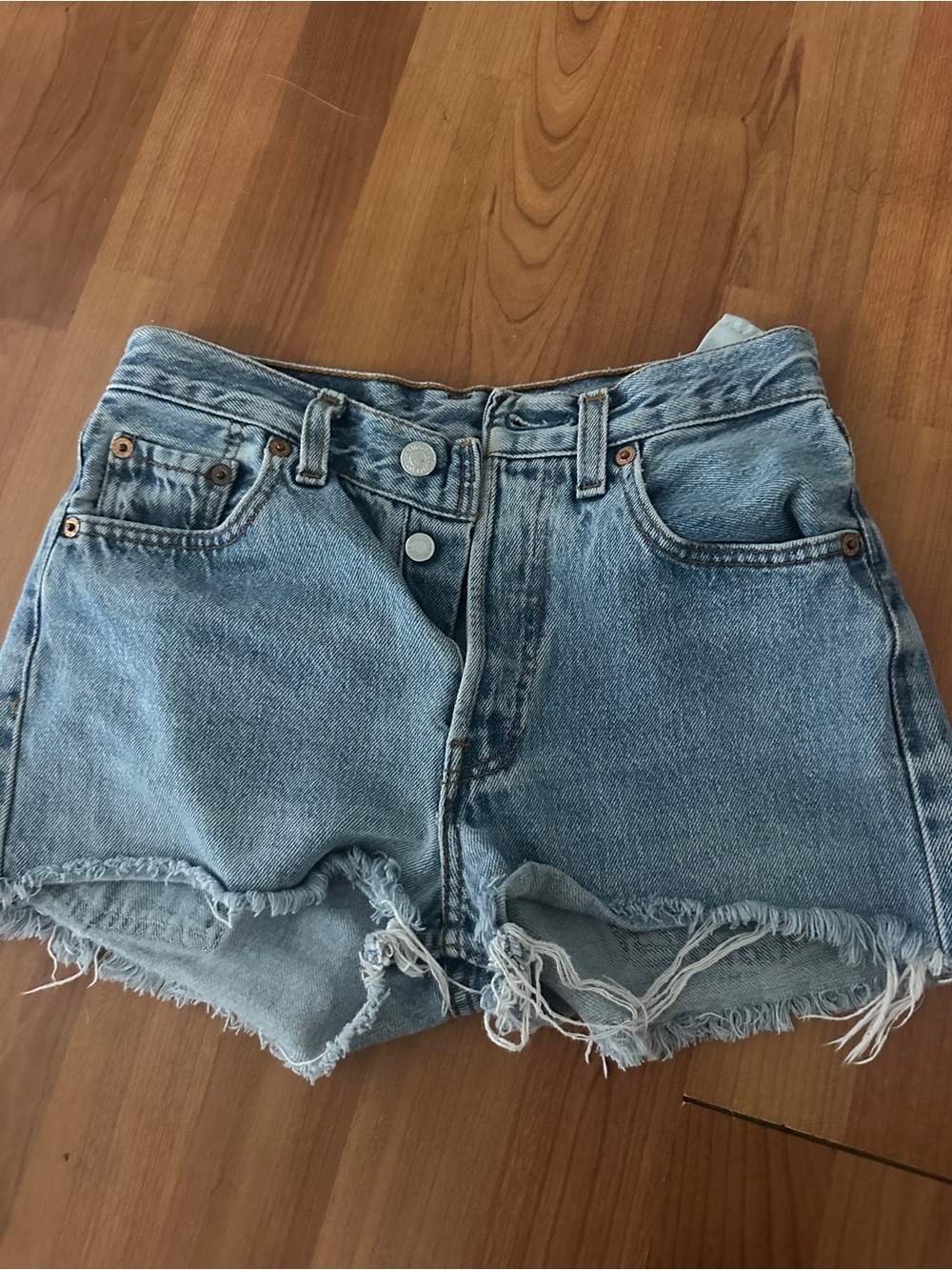 Levi’s vintage light Denim Jean Cutoff Shorts - Light Blue